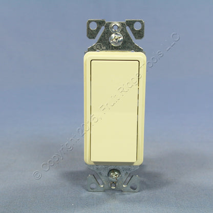 Cooper 7503A Almond Residential 3-Way Decorator Rocker Light Switch Control 15A