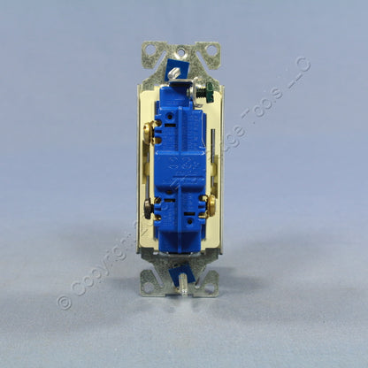Cooper 7503A Almond Residential 3-Way Decorator Rocker Light Switch Control 15A