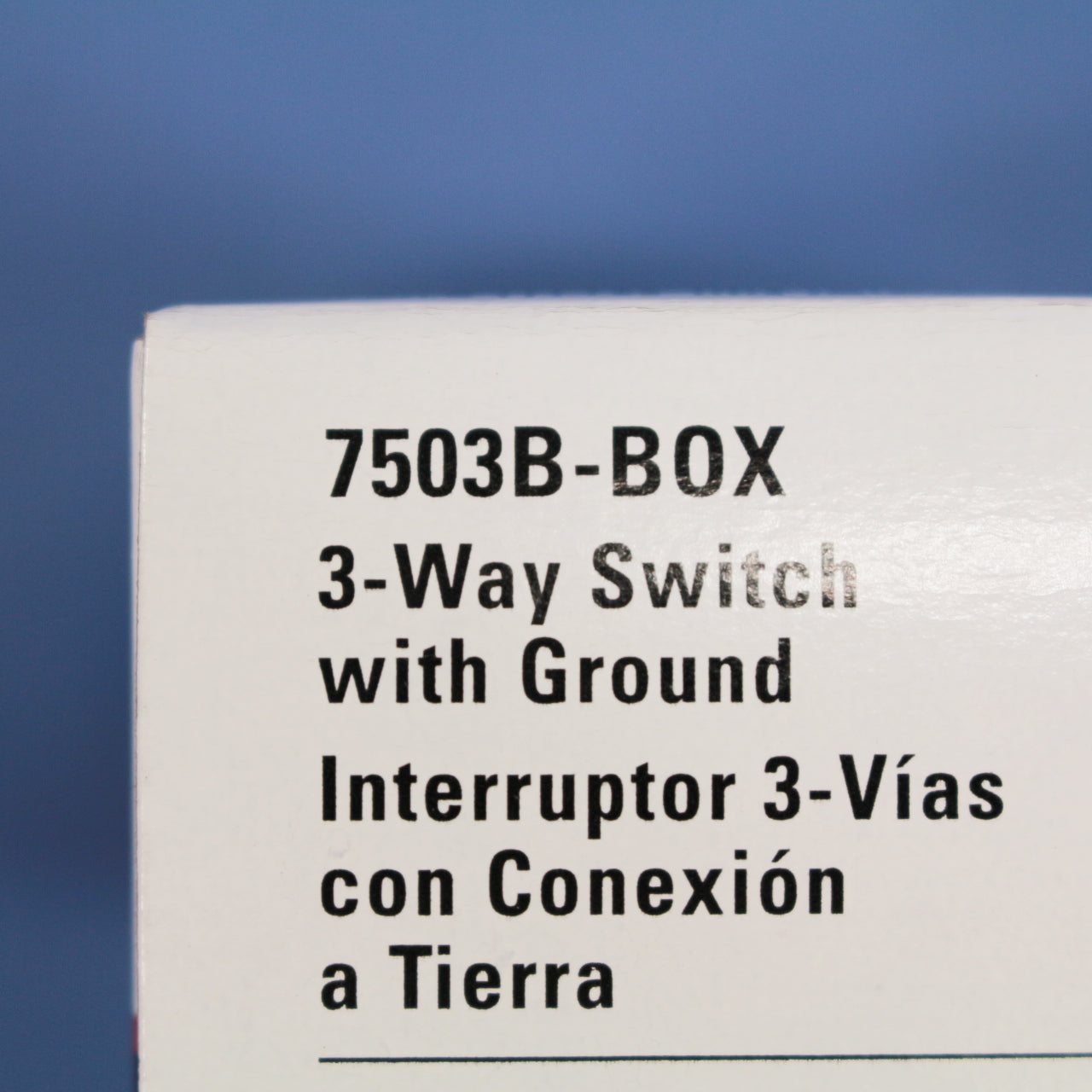 Cooper 7503B Brown 15A 3-Way Decorator Rocker Light Switch Control Residential
