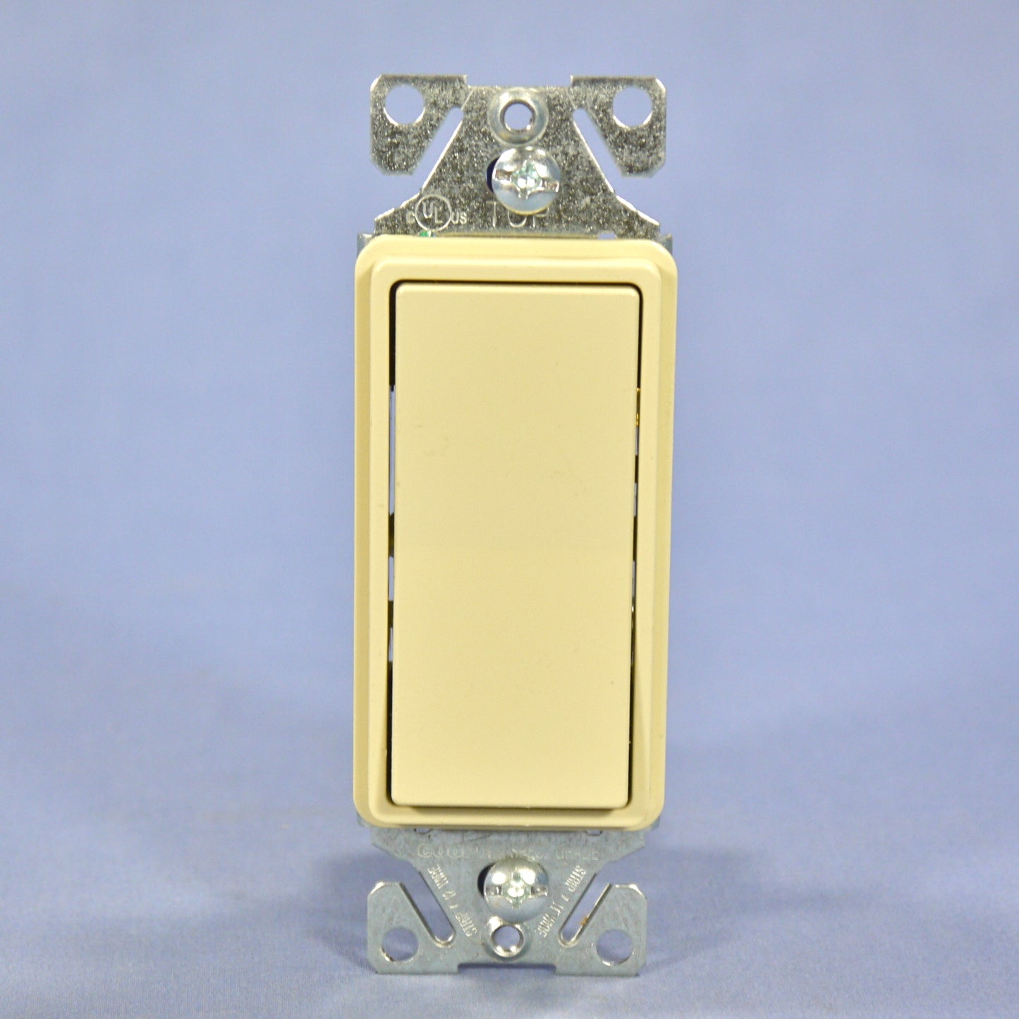 Cooper 3-Way Ivory Residential Decorator Rocker Wall Light Switch 15A Bulk 7503V