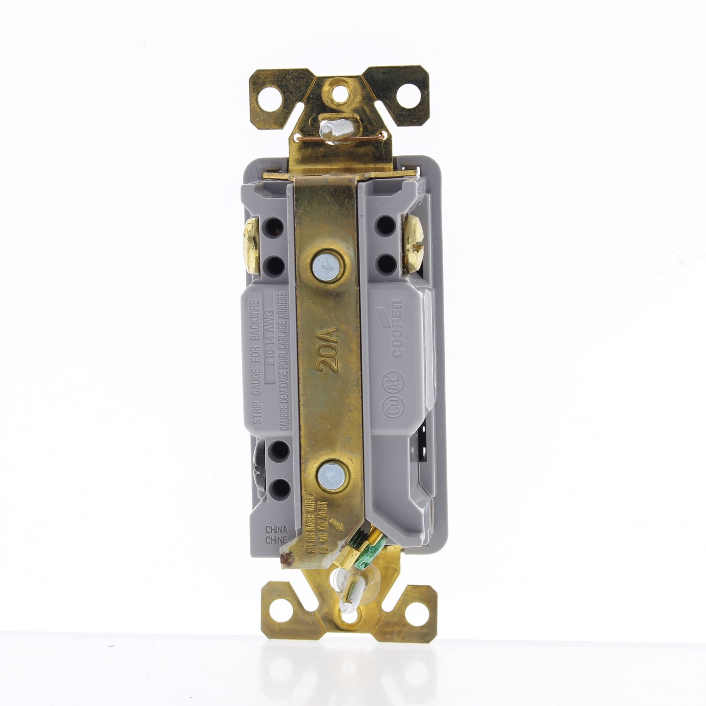 7623CUR Antimicrobial CuVerro Rose Copper Decorator 3-Way Rocker Switch 20A