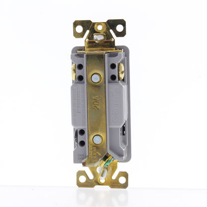 7623CUR Antimicrobial CuVerro Rose Copper Decorator 3-Way Rocker Switch 20A
