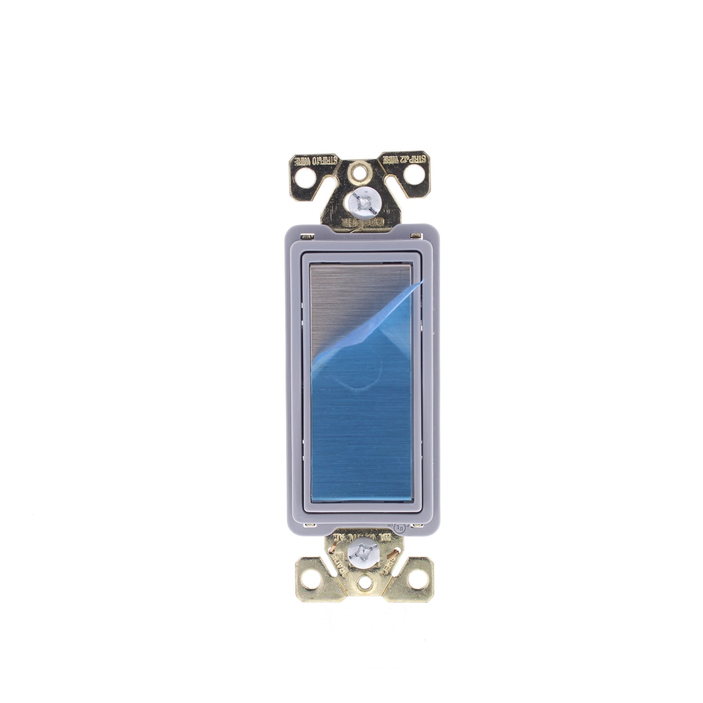 Cooper 7624CU Bronze Antimicrobial CuVerro White Decorator 4-Way Rocker Switch