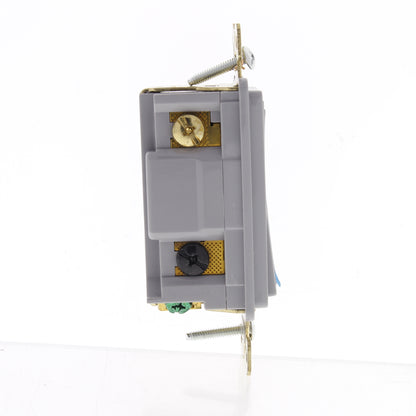 Cooper 7624CU Bronze Antimicrobial CuVerro White Decorator 4-Way Rocker Switch