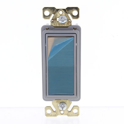 7624CUR Antimicrobial CuVerro Rose Copper Decorator 4-Way Rocker Switch 20A