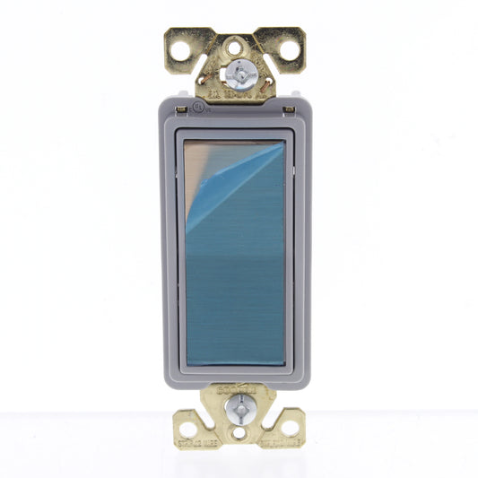 7624CUR Antimicrobial CuVerro Rose Copper Decorator 4-Way Rocker Switch 20A