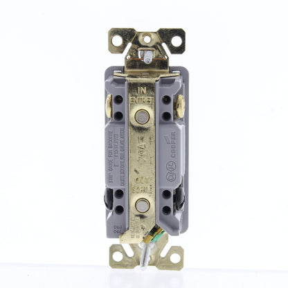 7624CUR Antimicrobial CuVerro Rose Copper Decorator 4-Way Rocker Switch 20A