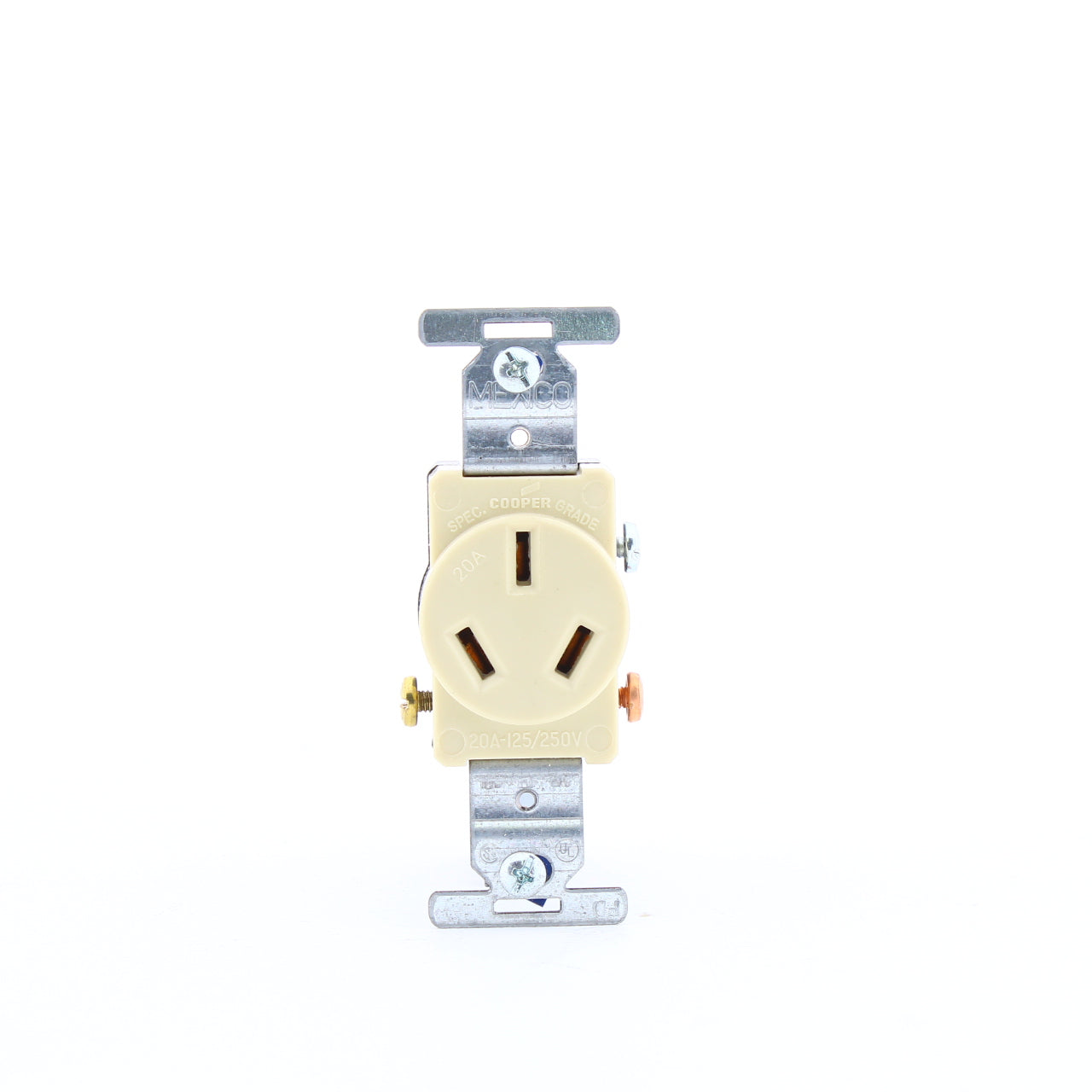 10 Cooper Industrial Grade Single Receptacle Outlets Nema 10-20 20A 125/250V