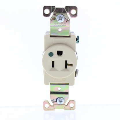 Cooper Ivory Hospital Straight Blade Single Receptacle Outlet 5-20R 20A 8310V
