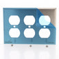 Cooper 93103CUR Copper 3-Gang Blank CuVerro Antimicrobial Wallplate Box Mount