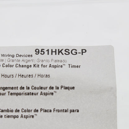 Cooper Aspire Silver Granite Color Change Kit for 1,2,4,8,12 Hour Timer
