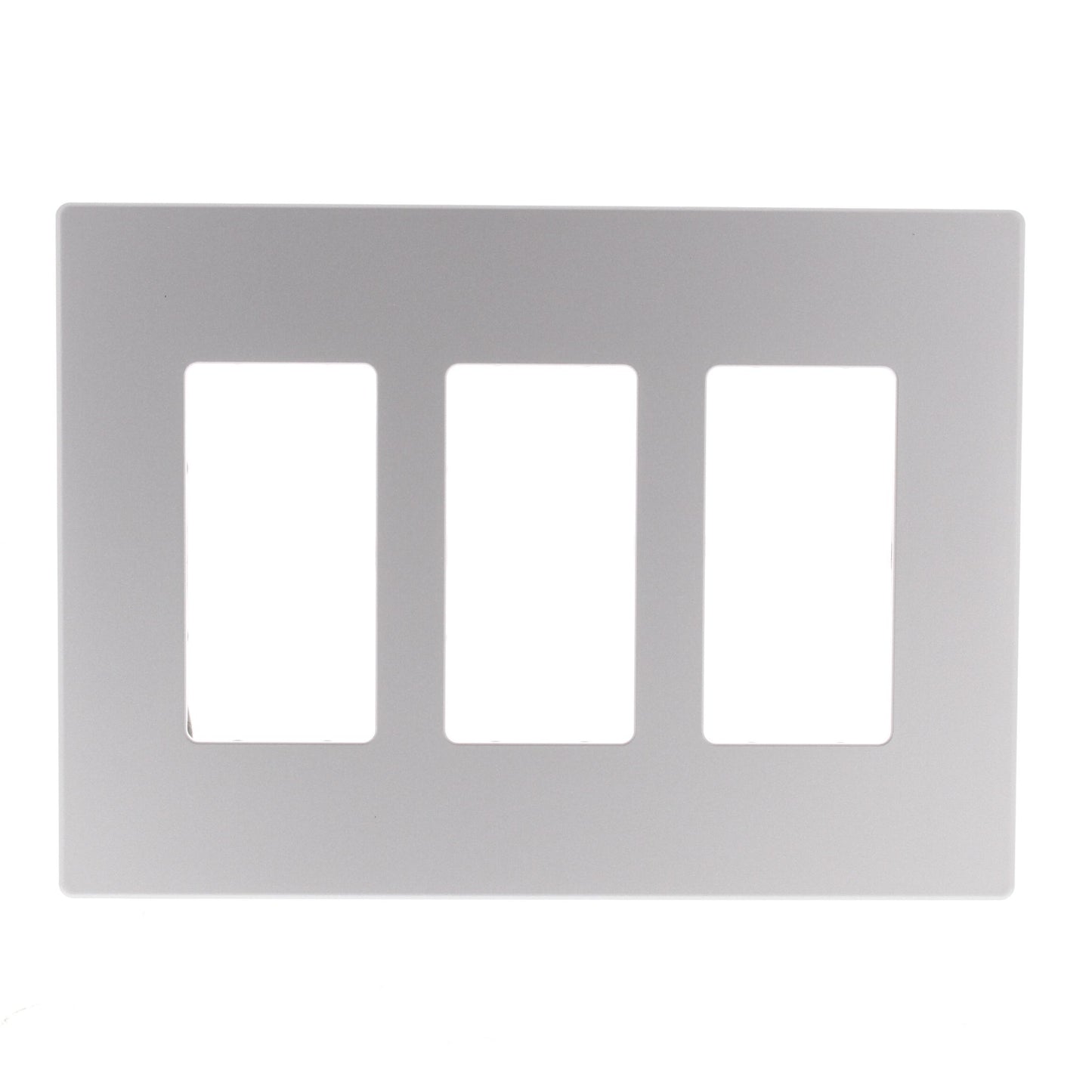 Cooper 9523SG Silver Granite 3-Gang Decorator Unbreakable Nylon Wallplate Cover