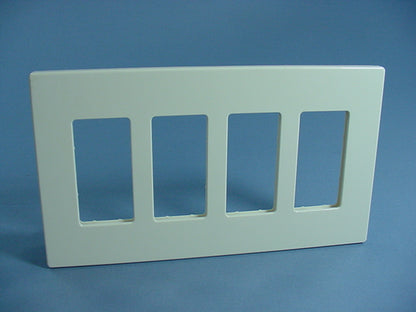 Cooper 9524DS Desert Sand 4-Gang Decorator GFI Unbreakable Nylon Wallplate Cover