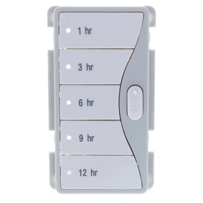 Cooper Aspire White Satin Color Change Kit for 1,3,6,9,12 Hour Timer 952HKWS-P