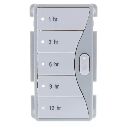 Cooper Aspire White Satin Color Change Kit for 1,3,6,9,12 Hour Timer 952HKWS-P