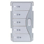 Cooper Aspire White Satin Color Change Kit for 1,3,6,9,12 Hour Timer 952HKWS-P