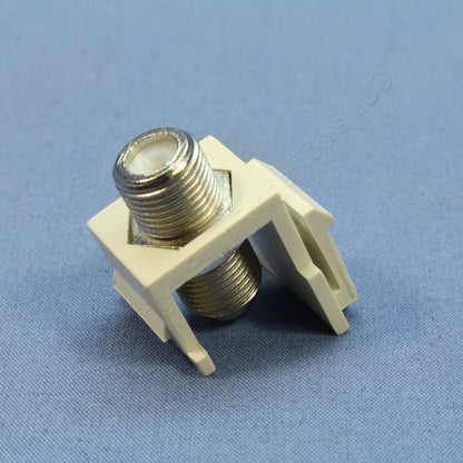10 Cooper Aspire Desert Sand TV Video Connector FType Coaxial Cable Jacks 9555DS