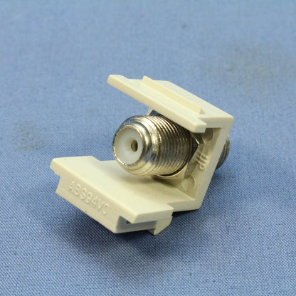 Cooper Aspire Desert Sand TV Video Connector F-Type Coaxial Cable Jack 9555DS