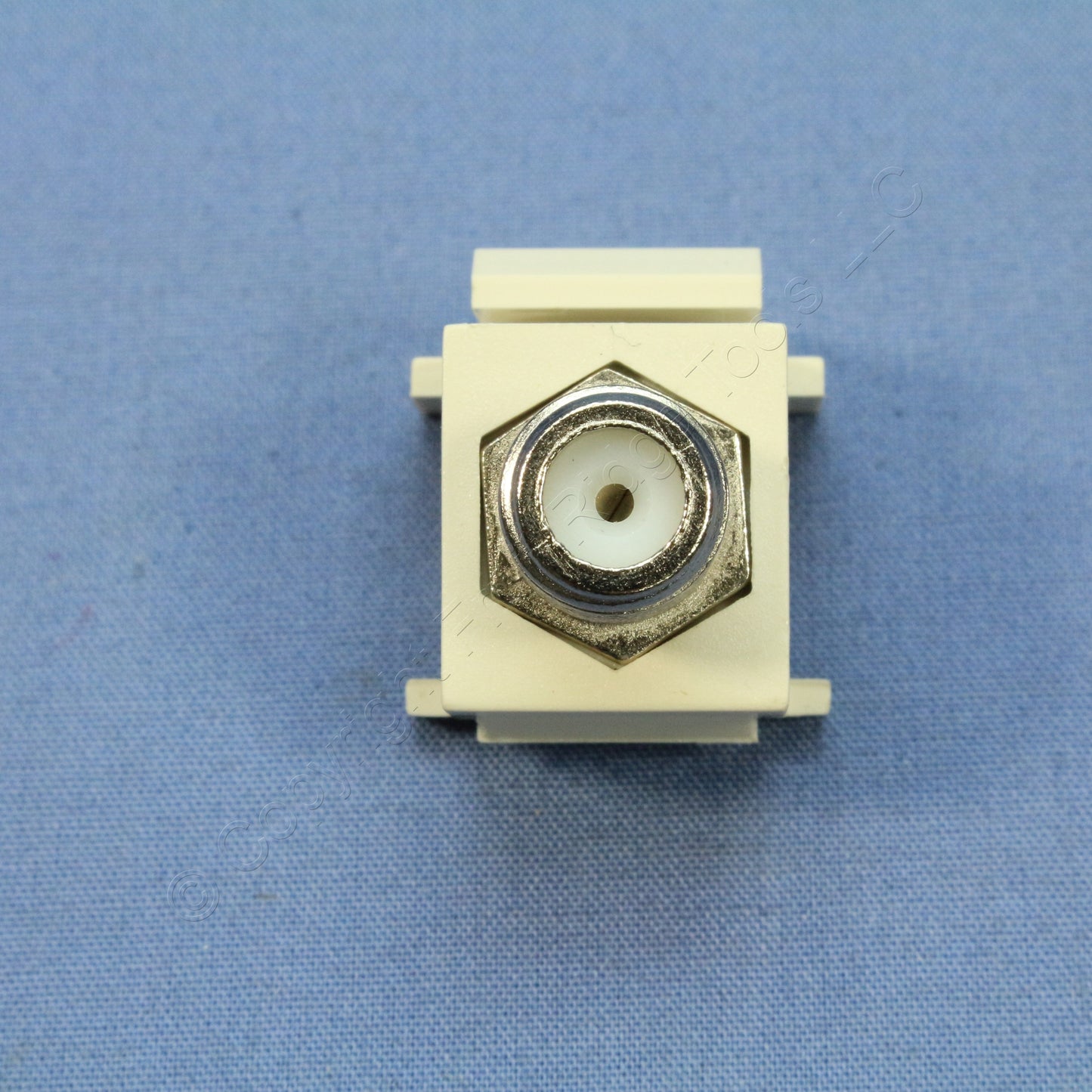 10 Cooper Aspire Desert Sand TV Video Connector FType Coaxial Cable Jacks 9555DS