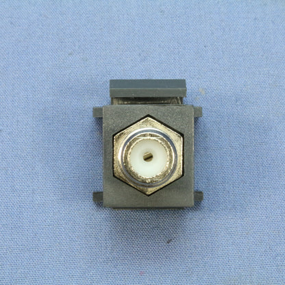 Cooper Aspire Silver Granite TV Video Connector F-Type Coaxial Cable Jack 9555SG