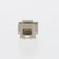 Cooper Aspire Desert Sand RJ12 Cat3 Snap-In Modular Voice Jack 6-Position 9556DS