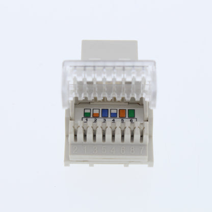 Cooper Aspire Desert Sand RJ12 Cat3 Snap-In Modular Voice Jack 6-Position 9556DS
