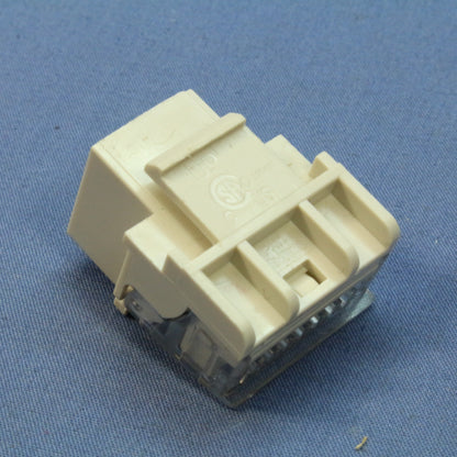 Cooper Aspire Desert Sand RJ12 Cat3 Snap-In Modular Voice Jack 6-Position 9556DS