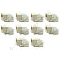 10 Cooper Aspire Desert Sand Cat5e Snap-In Modular Jacks 110 Style 8-Position