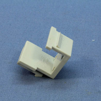 Cooper 9558WS White Satin Pale Gray Blank Insert Data Wallplate Dust Cover 10pcs