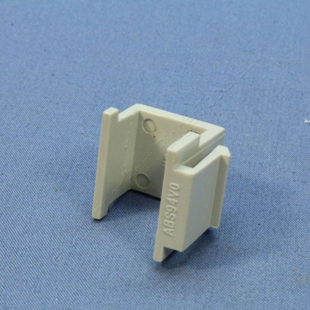 Cooper 9558WS White Satin Pale Gray Blank Insert Data Wallplate Dust Cover 10pcs