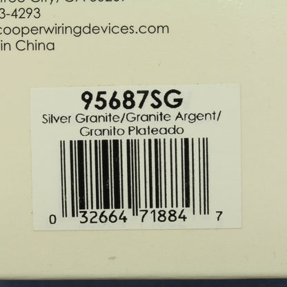 Aspire Silver Granite 1-Pole/3-Way Fluorescent Slide Dimmer 277V Mark 10 95687SG