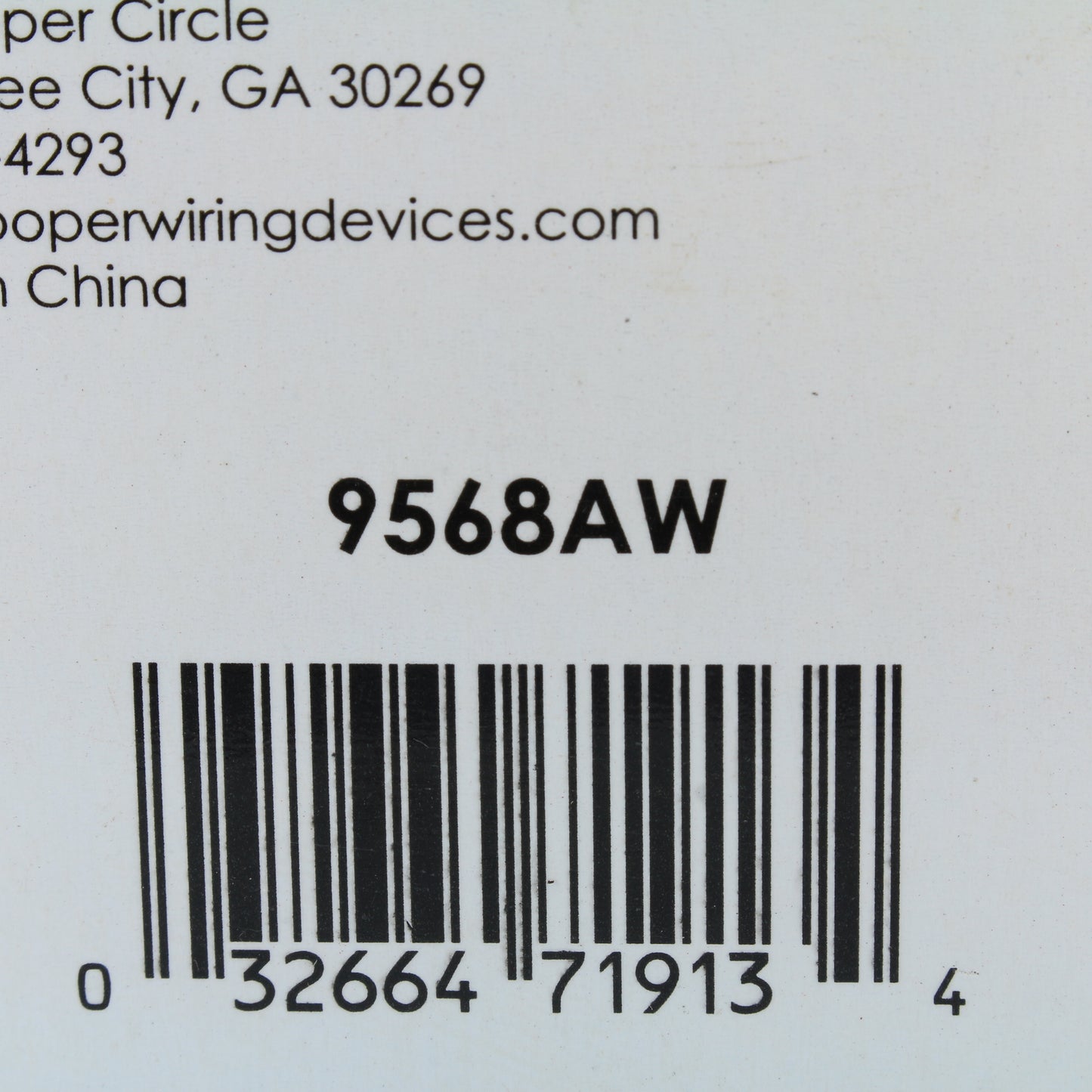 Cooper 9568AW Aspire Mark 10 Alpine White 1-Pole/3-Way Slide Fluorescent Dimmer
