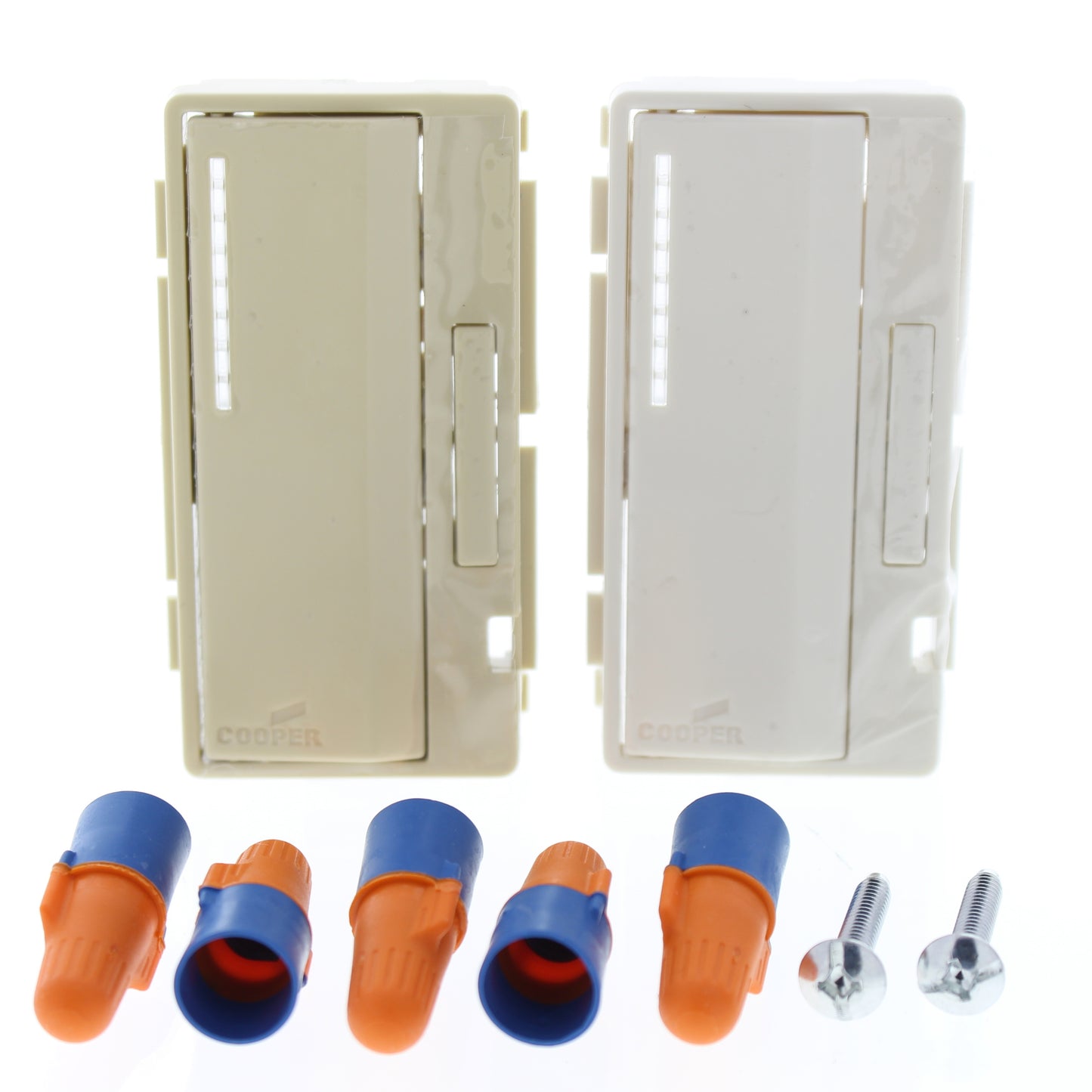 Cooper AF10 White Ivory Lt Almond 1000VA Fluorescent Smart Master Dimmer Preset