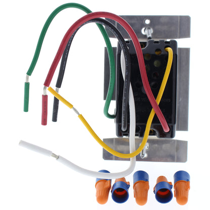 Cooper AF10-GY Gray Smart Master Dimmer Preset Fluorescent Multi-Way 1000VA