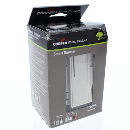 Cooper AF10-LA Lt Almond Smart Master Dimmer Preset Fluorescent Multi-Way 1000VA
