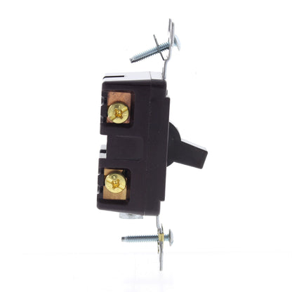 Cooper Arrow Hart Brown Industrial Grade AC Toggle Wall Light Switch 15A AH1201