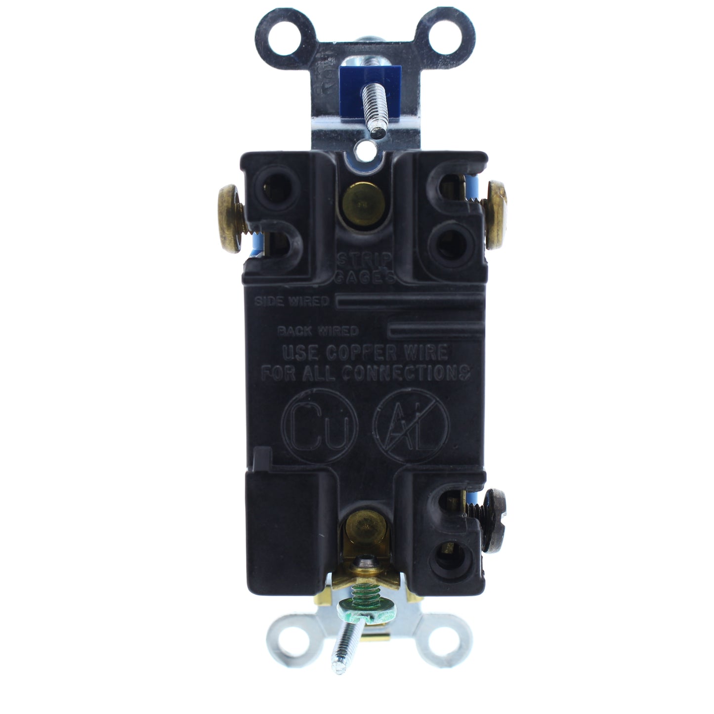 Cooper AH1203W White Industrial 3-Way Toggle Wall Light Switch 15A 120/277V