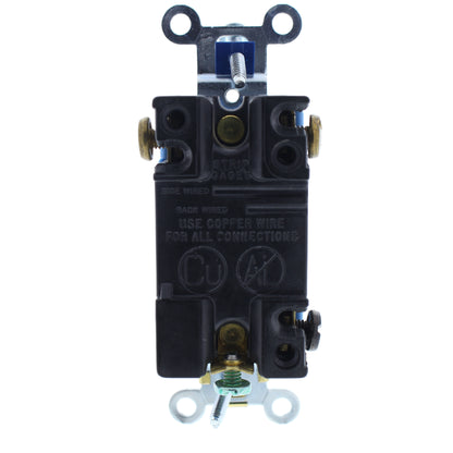 Cooper AH1203W White Industrial 3-Way Toggle Wall Light Switch 15A 120/277V