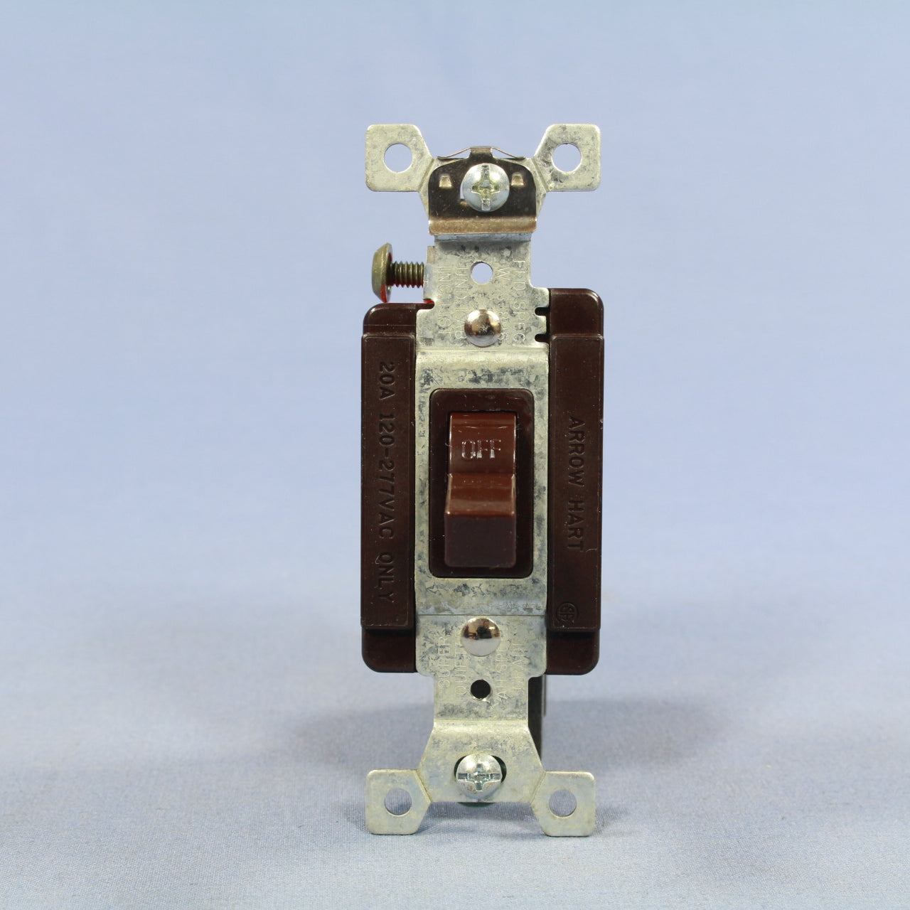 Cooper Arrow Hart Brown INDUSTRIAL AC Toggle Light Switch 20A AH1221 Oldstyle