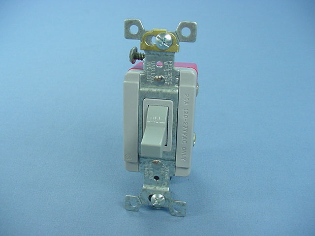 Arrow Hart AH1221GRY Gray Cooper Industrial AC Toggle Light Switch 20A Oldstyle
