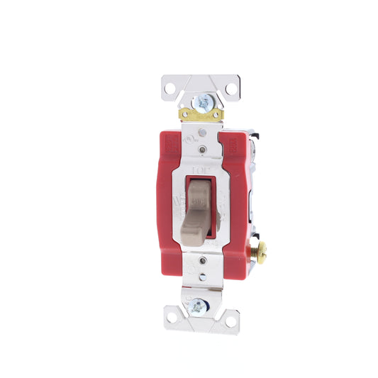 Antimicrobial Copper CuVerro Rose INDUSTRIAL 2-POLE Toggle Switch 20A AH1222CUR
