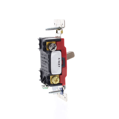 Antimicrobial Copper Rose CuVerro INDUSTRIAL 4-Way Toggle Switch 20A AH1224CUR