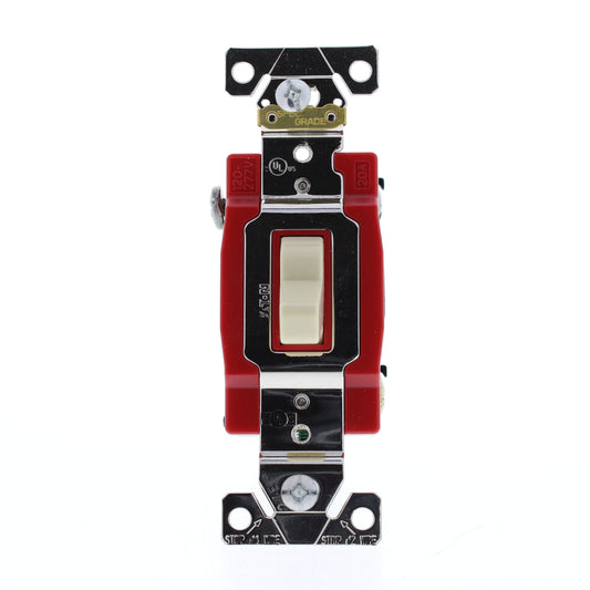 Arrow Hart AH1224V Ivory Cooper Industrial 4-Way Toggle Light Switches 20A 10pcs