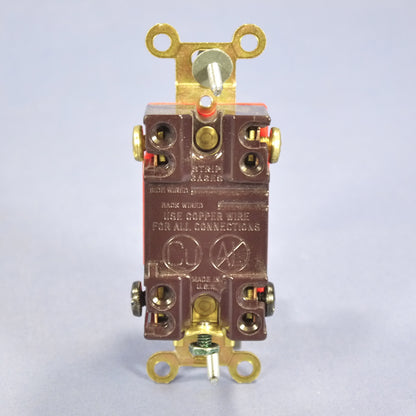 Arrow Hart AH1224V Ivory Cooper Industrial 4-Way Toggle Wall Light Switch 20A