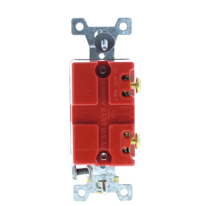 Cooper Brown Industrial Grade Single Pole Toggle Switch 20A 120/277V AC AH1991