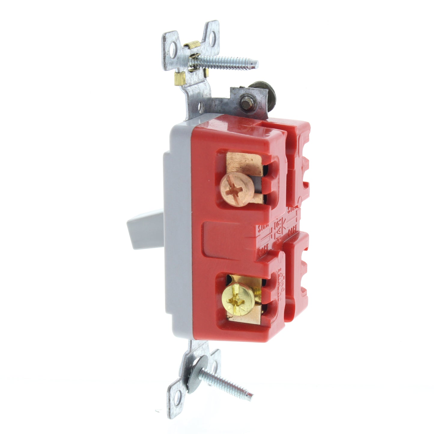 Cooper AH1993GRY Gray Industrial Grade 3-Way Toggle Switch 20A 120/277V B&S