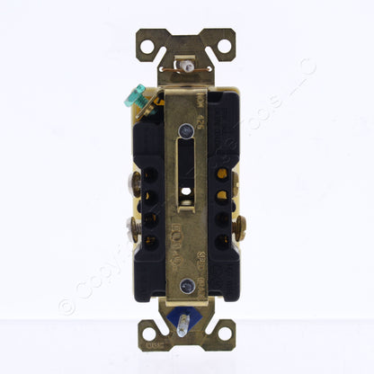 Cooper Wiring Ivory Compact Industrial Outlet Receptacle NEMA 5-15R 15A AH5252V