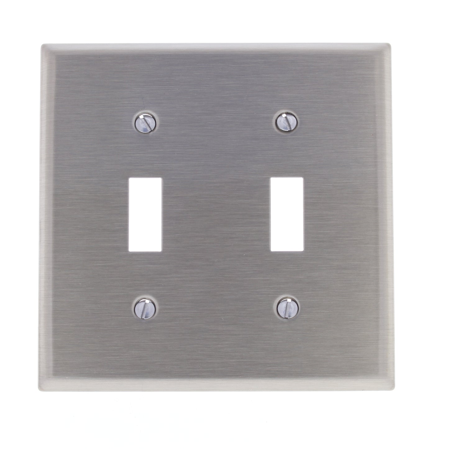 10 Cooper Antimicrobial Stainless Steel Switch Cover Toggle Wallplates AH93072AM