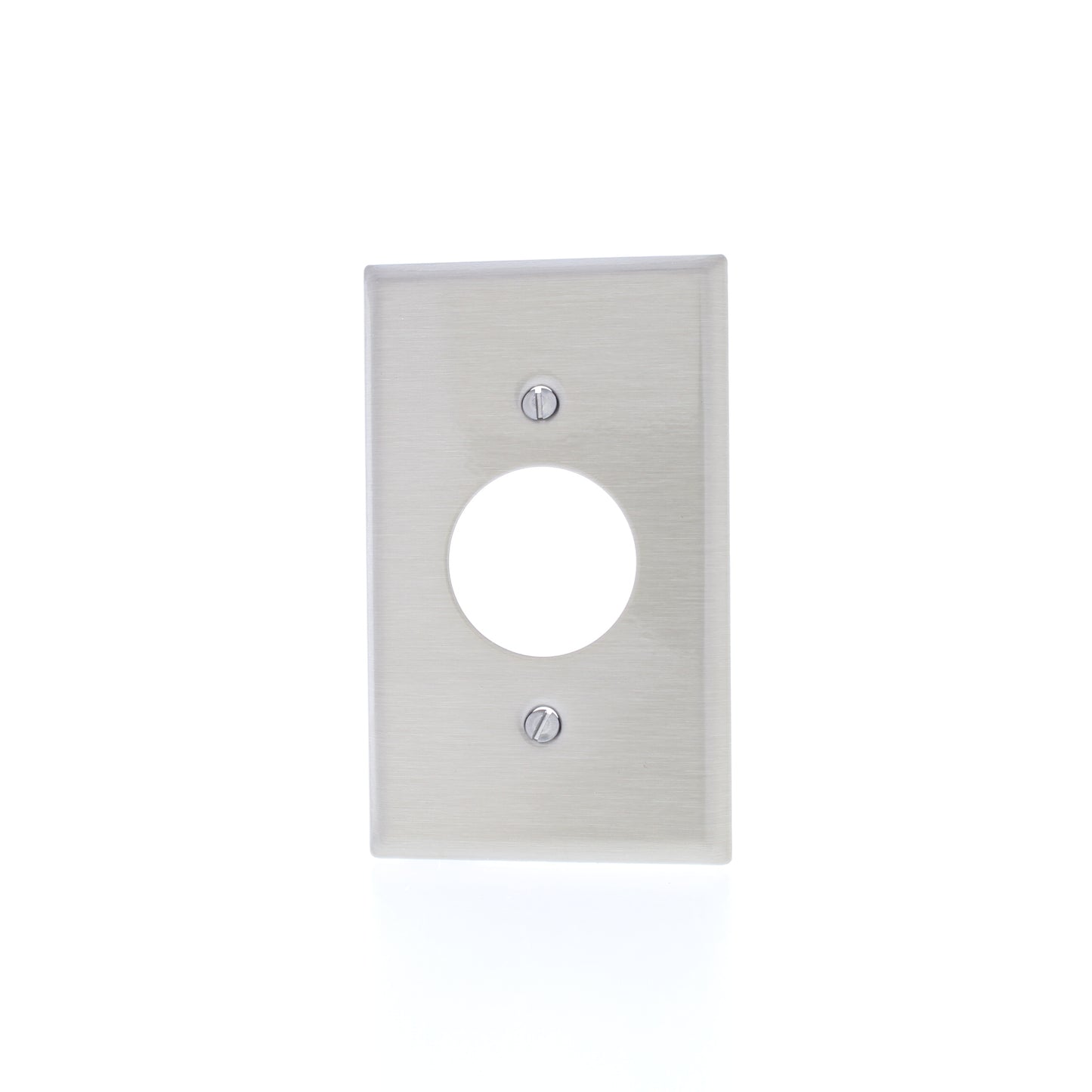 10 Cooper Antimicrobial Stainless Steel Receptacle Wallplate Sngl Outlet Covers