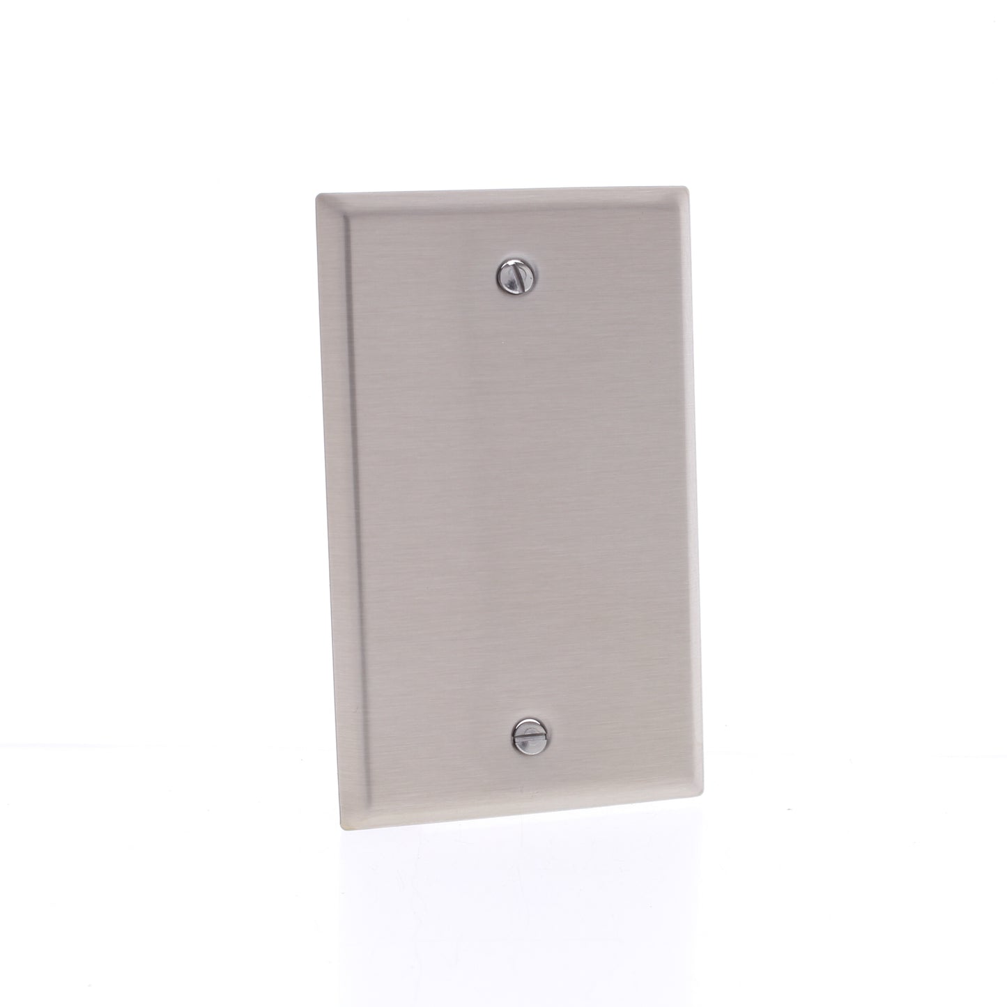 Cooper AH93151AM Stainless Steel 1-Gang Blank Cover Wallplate Antimicrobial 10pc